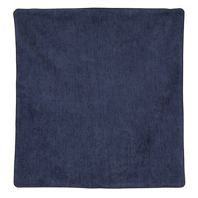 Housse de coussin passepoilée  - Effet velours LINDER