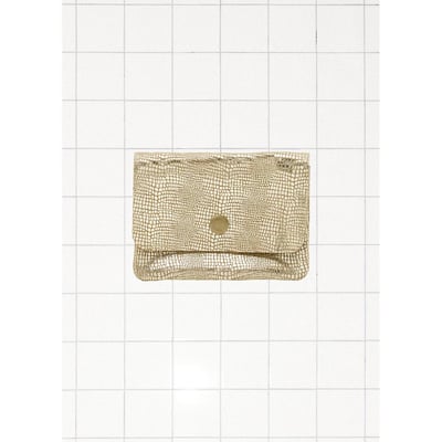 Petit porte-monnaie cuir irisé PROMOD
