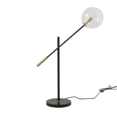 Lampe à poser boule en verre L 72cm x H 85cm SIGNATURE