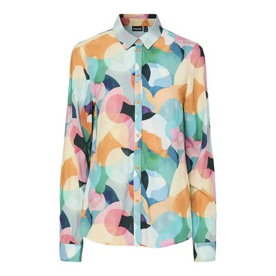 Camisa com estampado gráfico PIECES