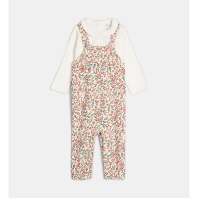 Ensemble salopette et t-shirt tois CADET ROUSSELLE