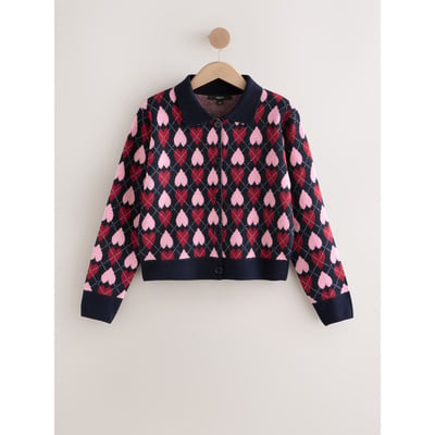 Cardigan en maille ultra-douce à col chemise NEXT
