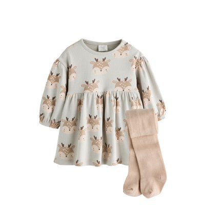 Robe en jersey et collants bébé NEXT