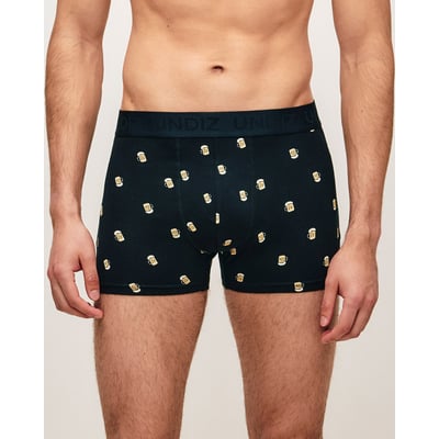 Boxer en coton avec imprimé bière REPEATIZ MINIB UNDIZ