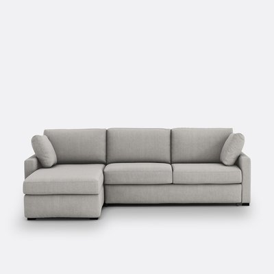 Canapé-lit d'angle coton/lin mousse premium, Timor LA REDOUTE INTERIEURS