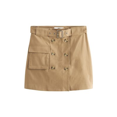 Mini-jupe avec ceinture coupe classique NEXT