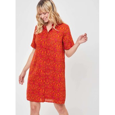 Robe chemisier crêpe de coton bio GAYANI LA FIANCÉE