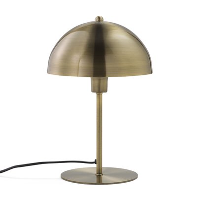 Pilzförmige Tischlampe, vermessingtes Eisenmetall, Capi LA REDOUTE INTERIEURS