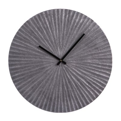 Horloge en métal soleil   45 cm TABLE PASSION