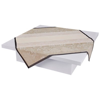 Petit Carré déco en Coton, BENGALE LE JACQUARD FRANCAIS