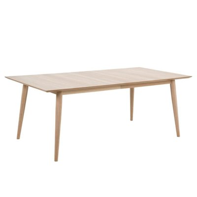 Table à manger extensible en chêne blanchi 8 à 14 couverts L200/300 - CENTIOR HELLIN, DEPUIS 1862