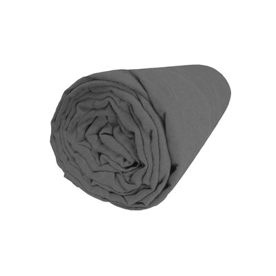 Drap housse en lin lavé bonnet 35cm, NATURELLEMENT LIN BLANC CERISE