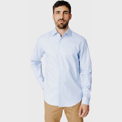 Chemise Regular fit double retors micro dessin ACROSS