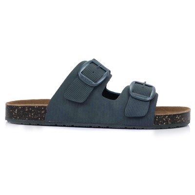 Sandales à doubles brides ultra confortables, semelle intérieure cuir ISOTONER