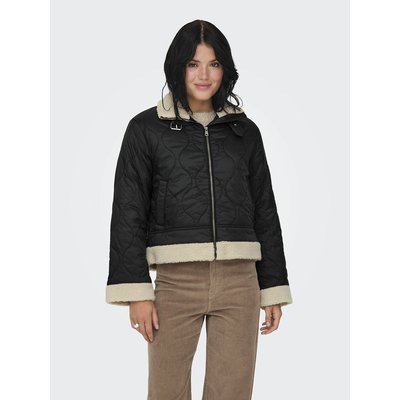 Quilted Aviator Jacket with Sherpa Collar ONLY