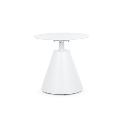 Table basse de jardin ronde en aluminium D50 - HOSSEGOR HELLIN, DEPUIS 1862