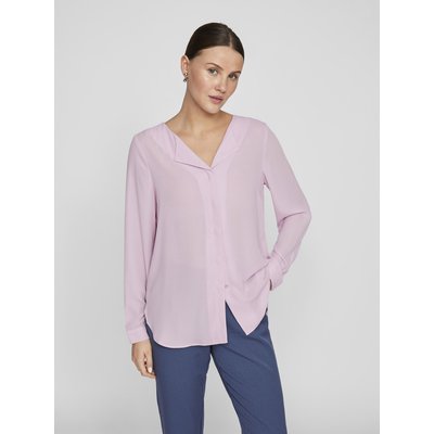 Blouse col v, manches longues VILA