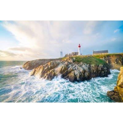 Tableau Sur Toile Phare Saint-mathieu MER CEANOTHE