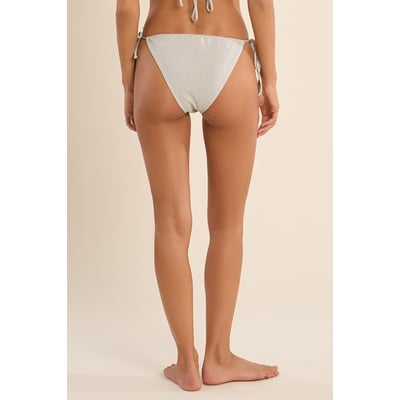 Bas de maillot de bain irisé, à nouer sur les côtés MOLLY BRACKEN