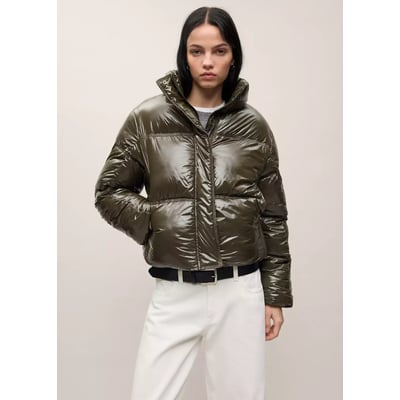 Anorak matelassé avec col cheminée MANGO TEEN