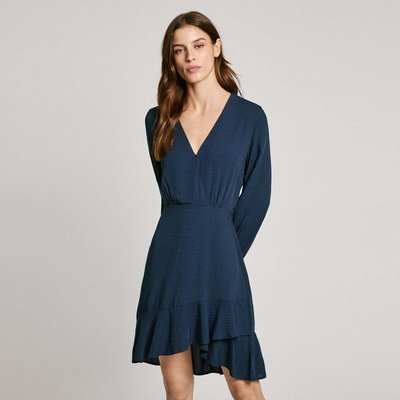 Robe Courte À Col V PEPE JEANS