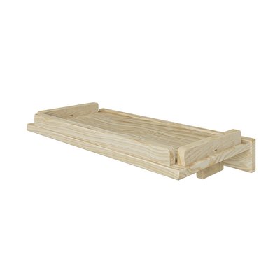 Tablette chevet XL pour lit Bois massif  ARES AKITEN RETAIL