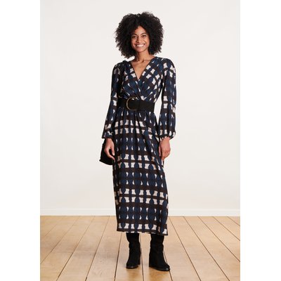Robe longue cache-cœur LA FEE MARABOUTEE
