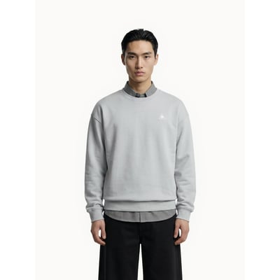 Sweat col rond relax en double face LE COQ SPORTIF