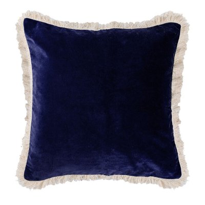 Coussin velours de coton ANDREA FEBRONIE