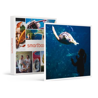 Nausicaá : entrée pour 2 adultes et 1 enfant à l'aquarium de Boulogne-sur-Mer en basse saison - SMARTBOX - Coffret Cadeau Sport et Aventure SMARTBOX