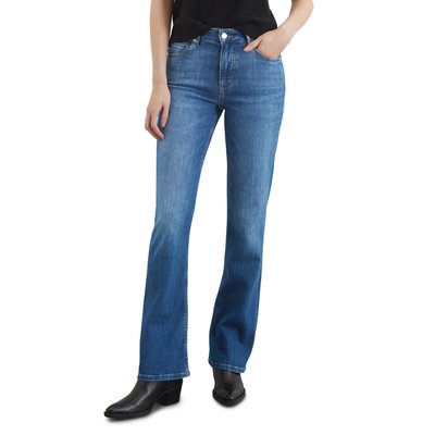 Jeans modèle Kiruna flared en denim Cashmere Touch MARC O'POLO