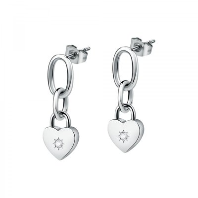 Boucles D'oreilles En Acier Abbraccio MORELLATO