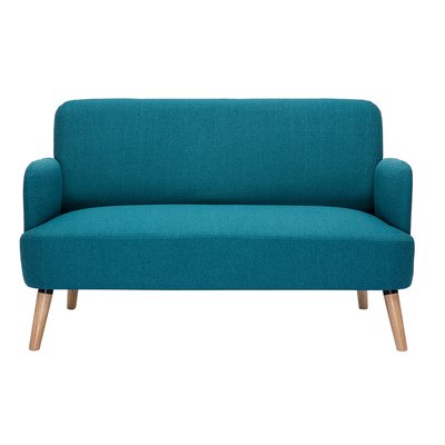 Canapé scandinave 2 places pieds bois clair ISKO MILIBOO