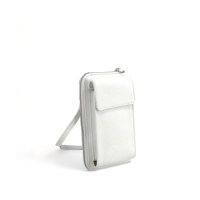 Mini-sac pochette en cuir grainé italien STREET OH MY BAG