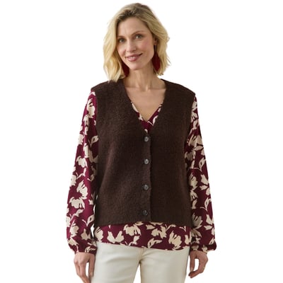 Gilet sans manches avec laine DAXON
