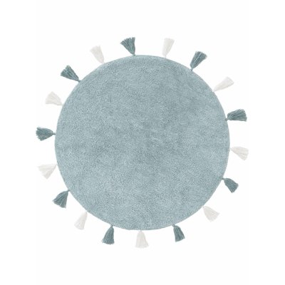 Tapis lavables pour enfants rond tufté main MALU BENUTA 
