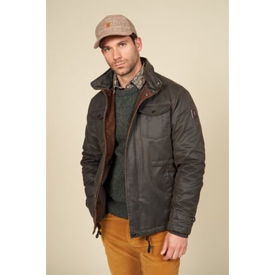 Veste parka enduite MCS
