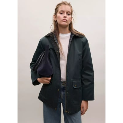 Parka coton en velours côtelé MANGO TEEN