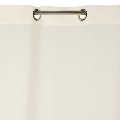 Rideau Lamia Tamisant en Doublure unie Ecru 145x280 cm MADURA