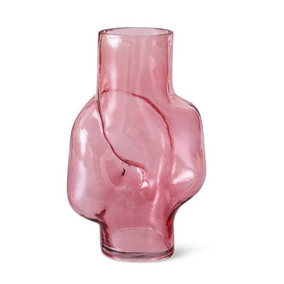 Vase design organique verre  Gleam HKLIVING