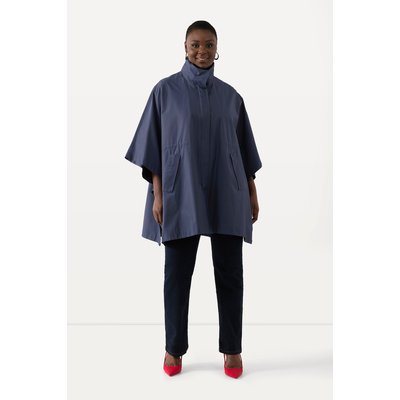 Veste poncho, oversized, col montant ULLA POPKEN