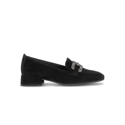 Mocassins en cuir à talon décroché GABOR