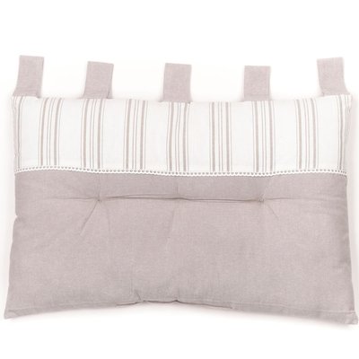 Tête de lit coussin coton uni CHARME TODAY