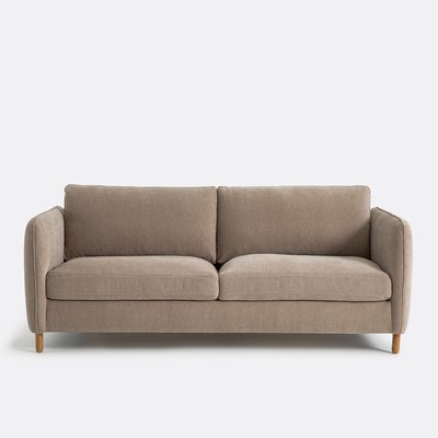 Canapé polyester chiné, 4 places Loméo LA REDOUTE INTERIEURS