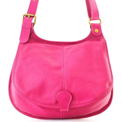 Sac besace bandoulière cuir lisse CARTOUCHIERE OH MY BAG