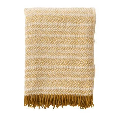 Plaid chaud laine agneau bio  Alm KLIPPAN