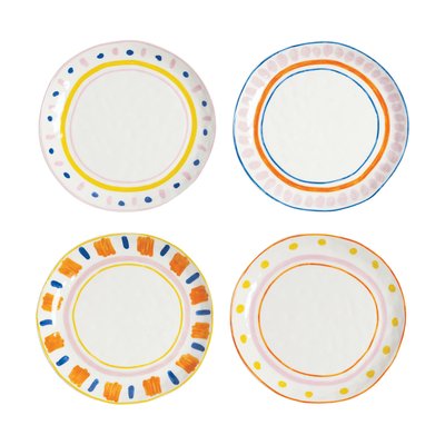 Assiette plate en Porcelaine (lot de 4) KLEVERING