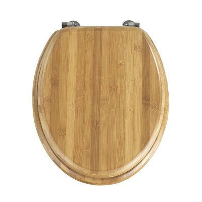 Abattant WC Bambou - Fixation métallique WENKO
