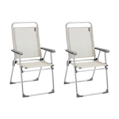 Lot de 2 fauteuils pliants - ALU VICTORIA LAFUMA MOBILIER