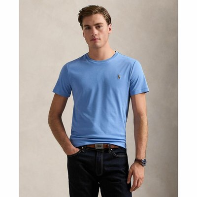 T-shirt col rond droit en interlock POLO RALPH LAUREN